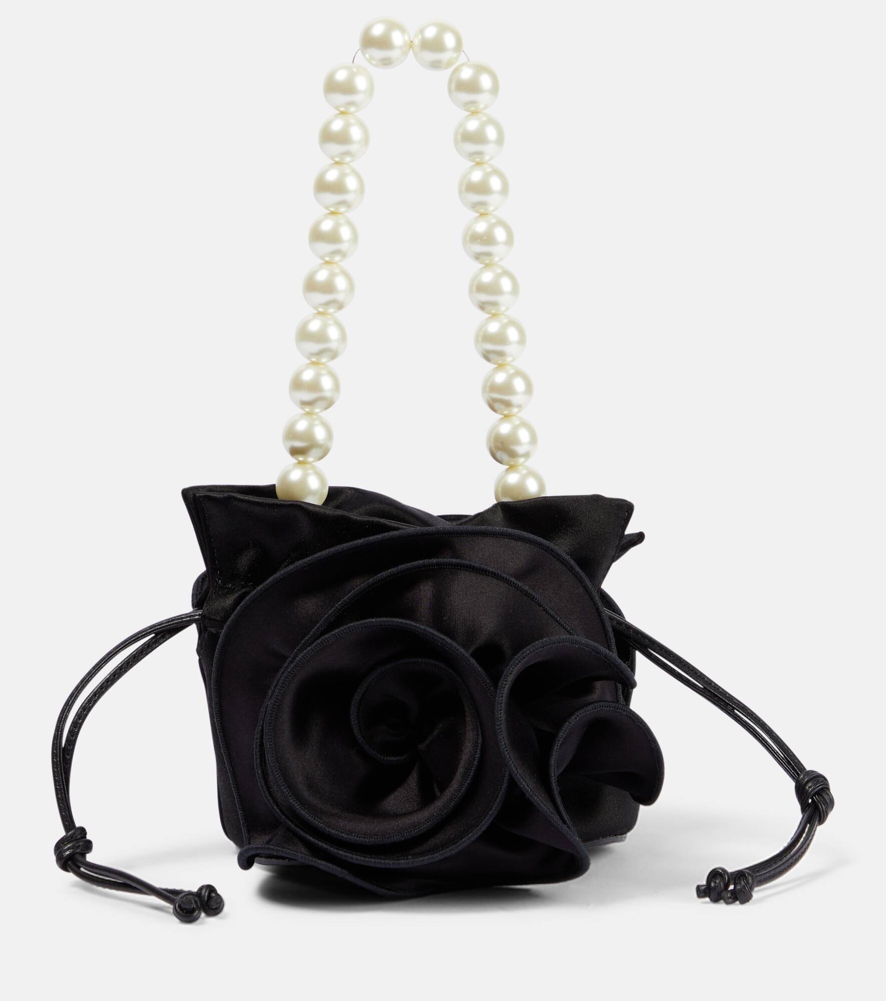 Magda Small satin tote bag - 1
