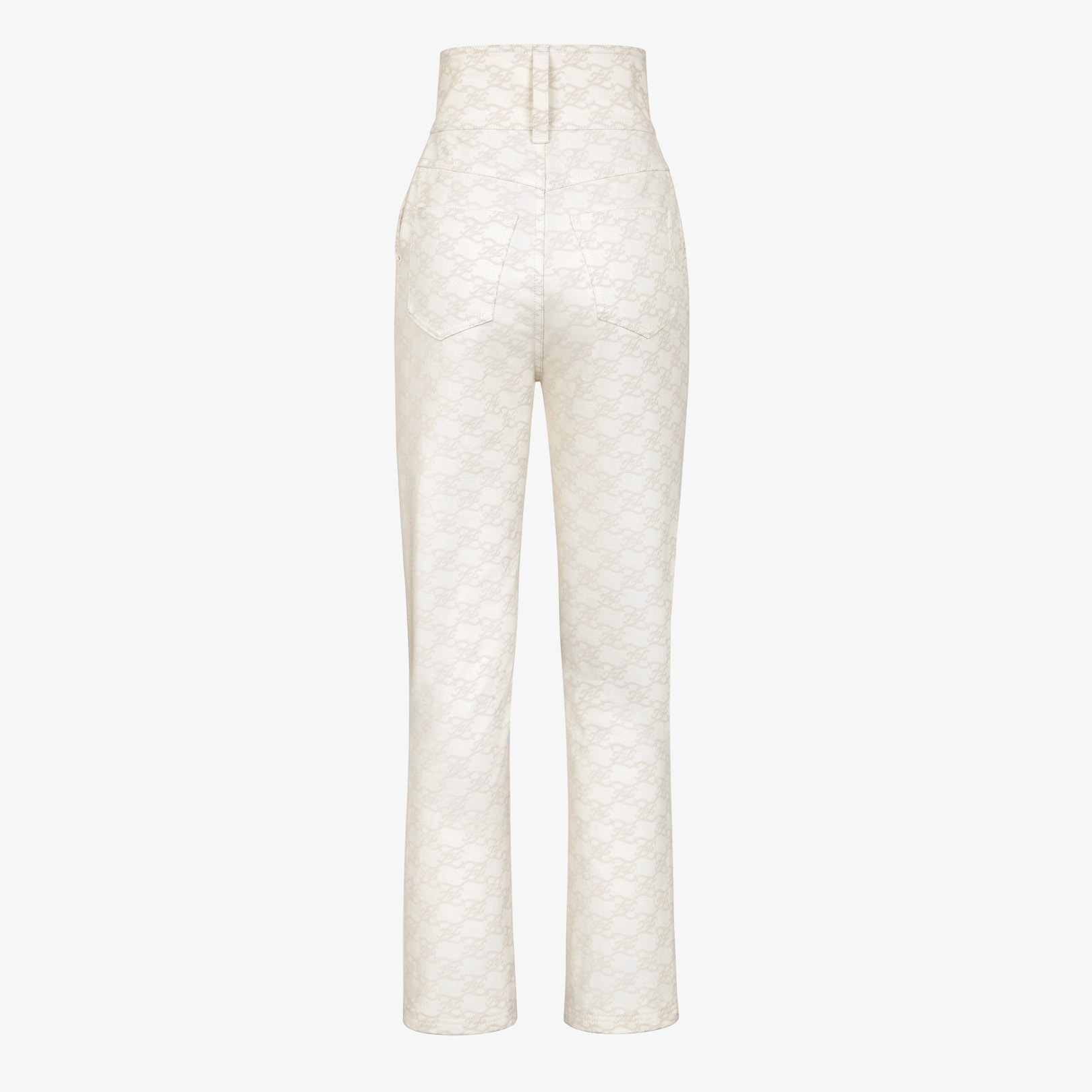 White denim pants - 2