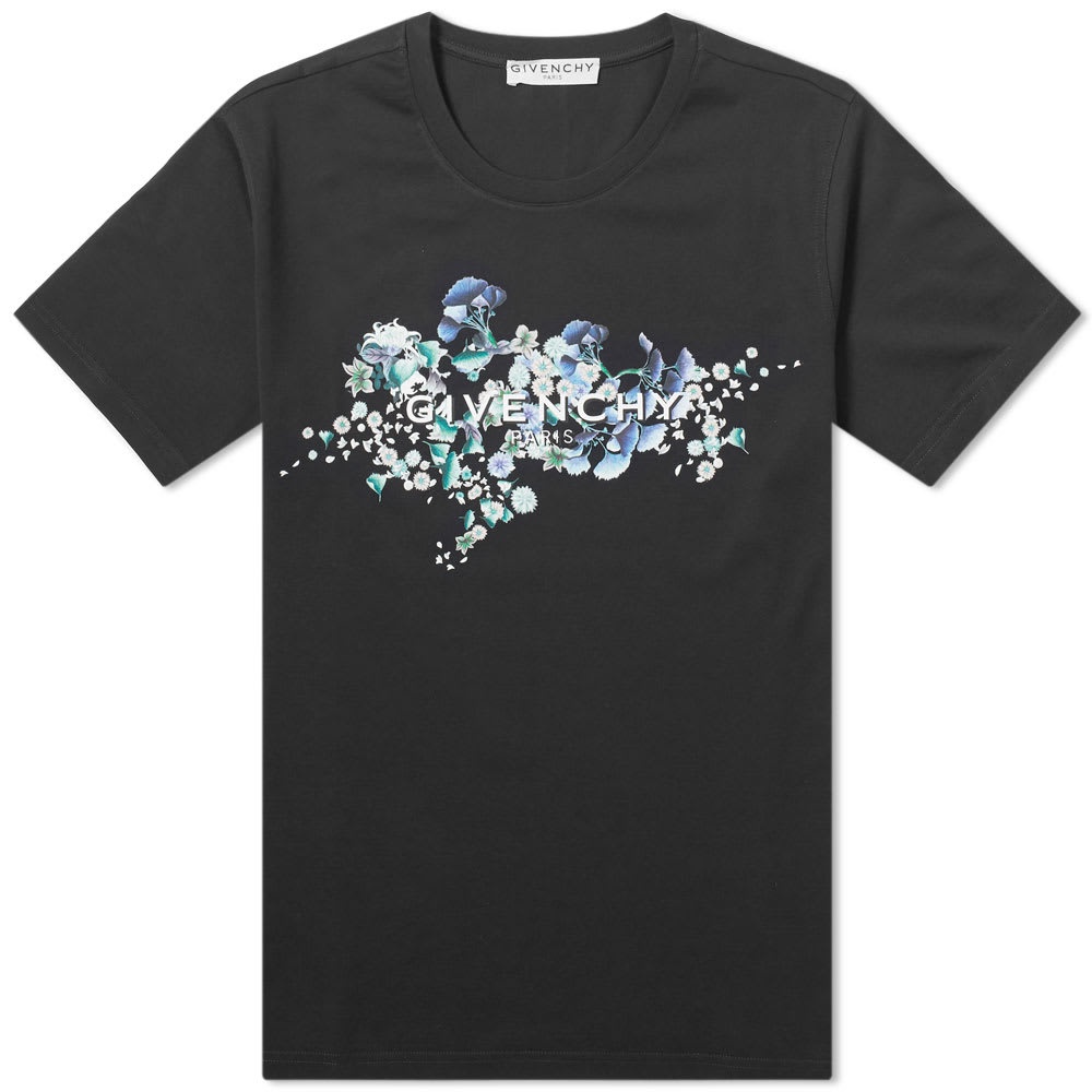 Givenchy Floral Logo Tee - 1