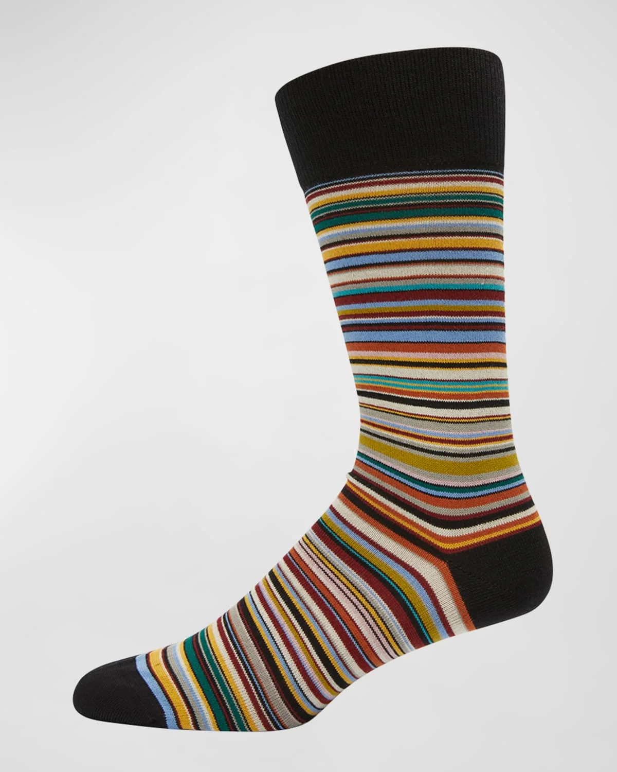Men's Multi-Stripe Socks - 1