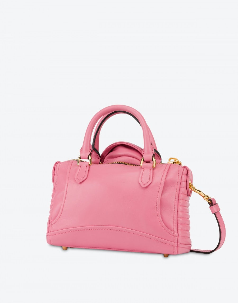 SMALL BIKER BAG IN NAPPA LEATHER - 2