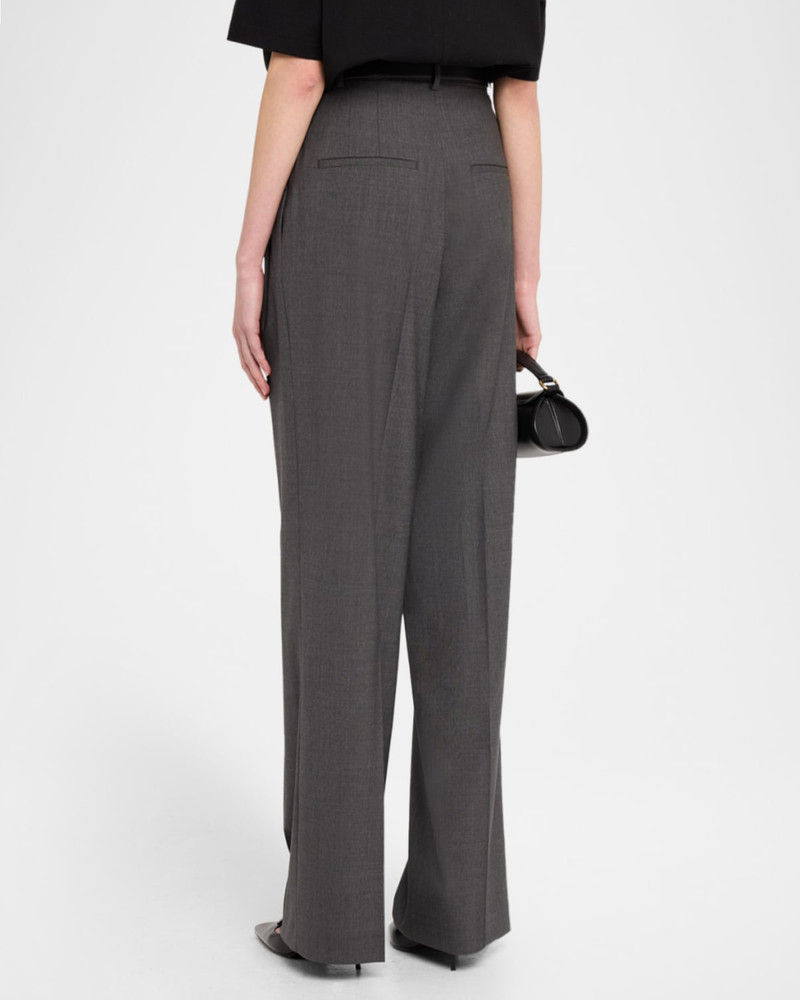 High-Rise Wool Trousers 3