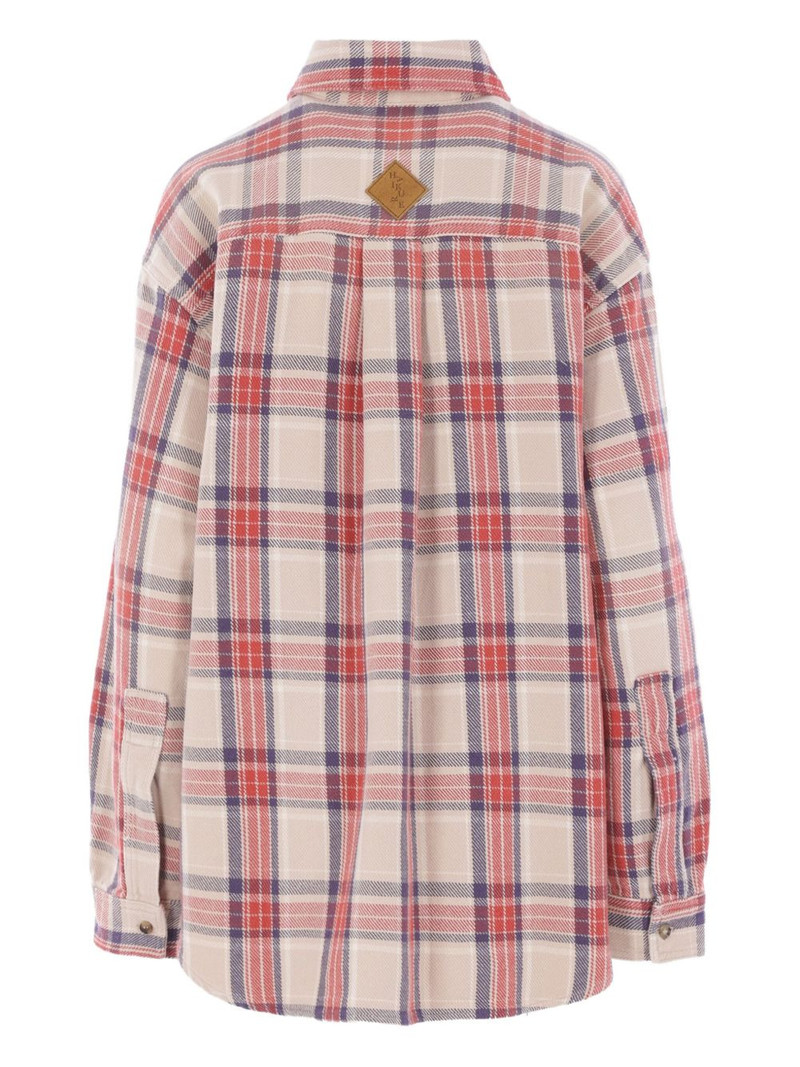 HAIKURE checked pocket shirt outlook