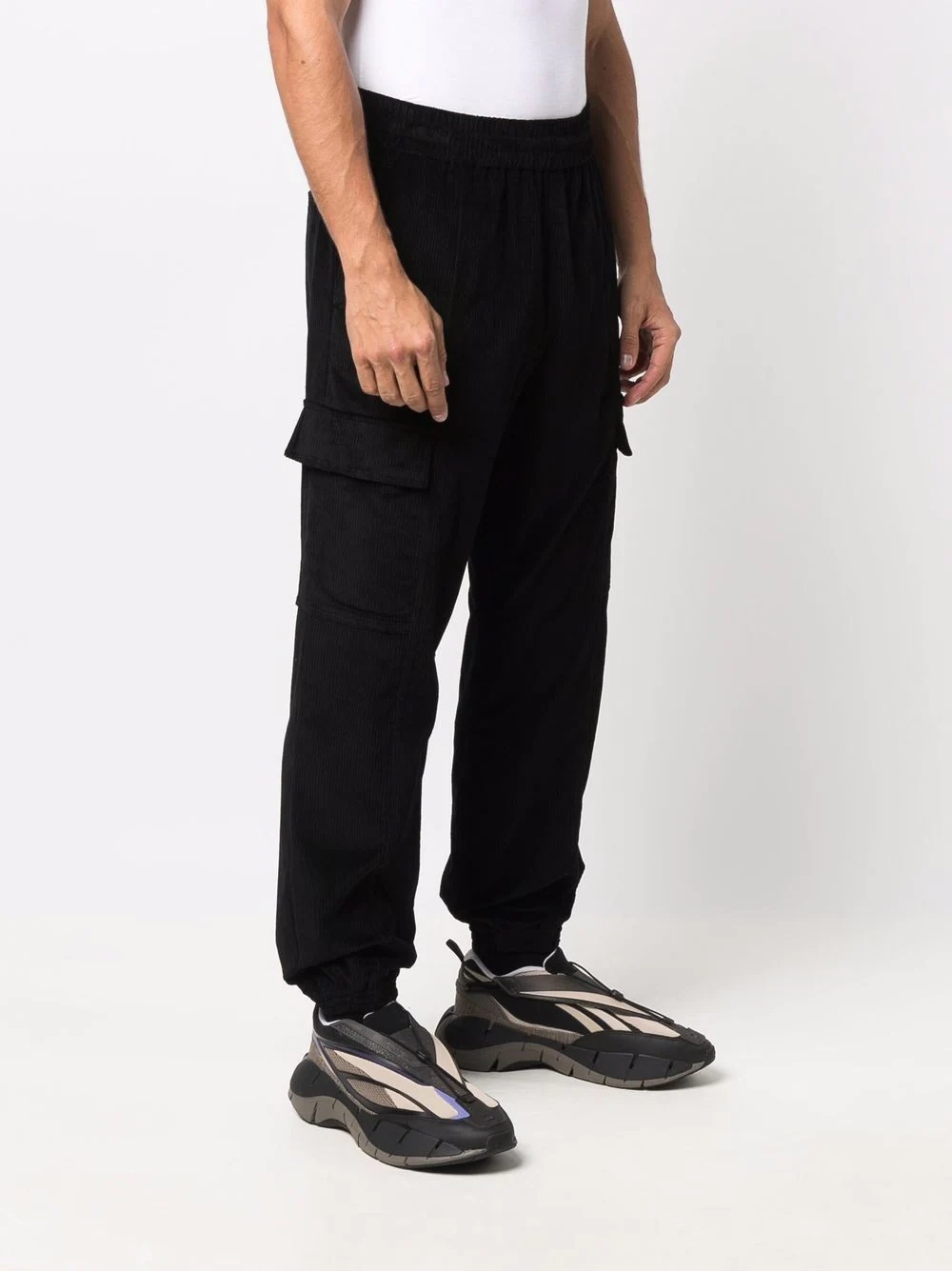 Cross corduroy track pants - 3