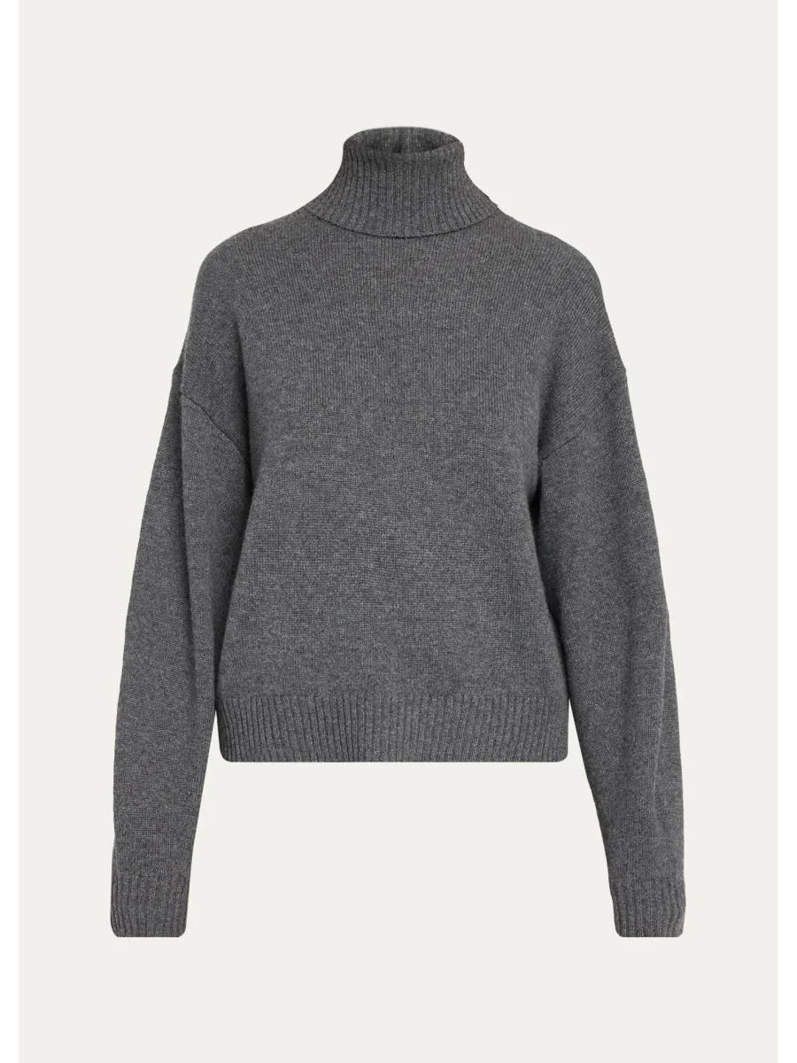 Cashmere Turtleneck Sweater - 1