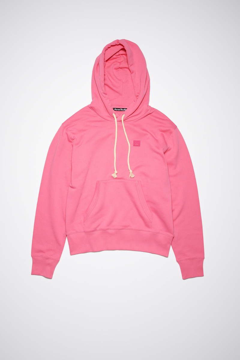 Hooded sweatshirt - Regular fit - Bright pink 1