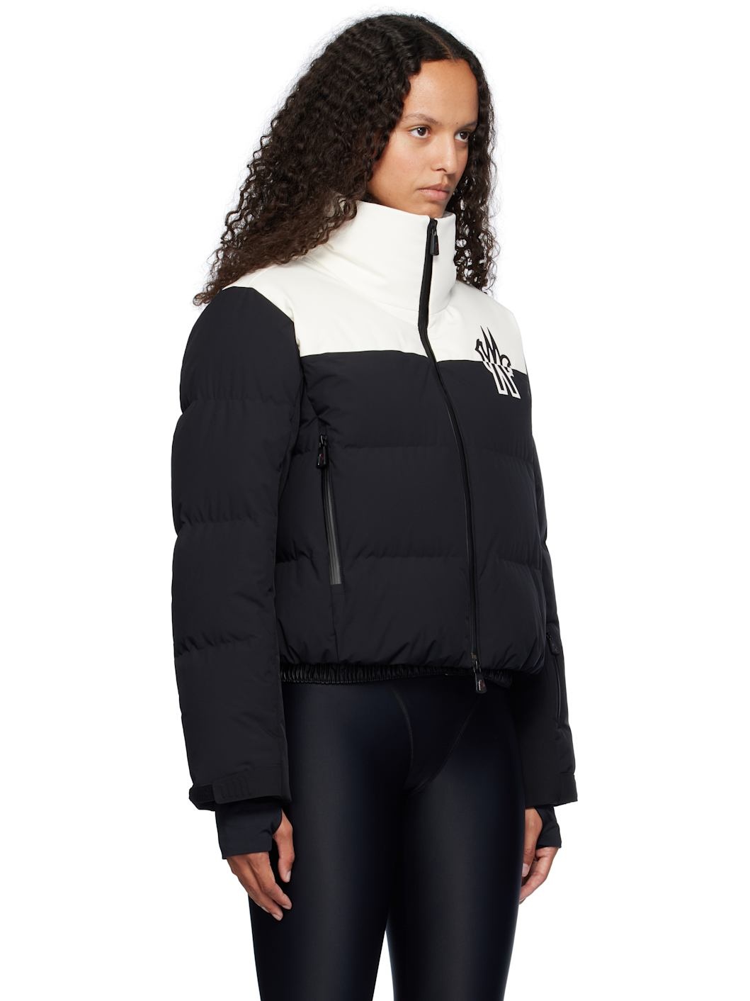 Black & White Stennes Down Jacket - 2