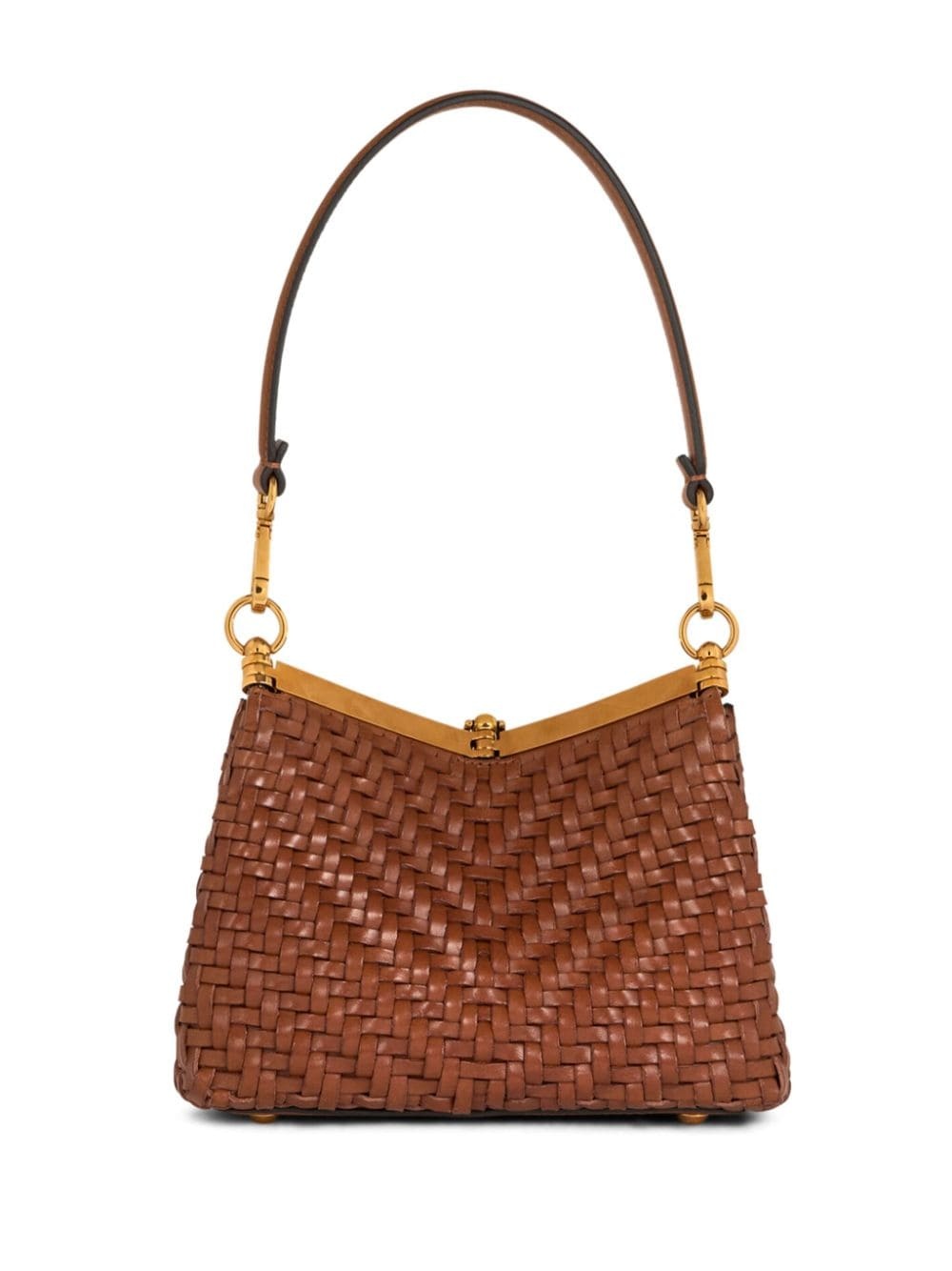 small woven Vela shoulder bag - 2