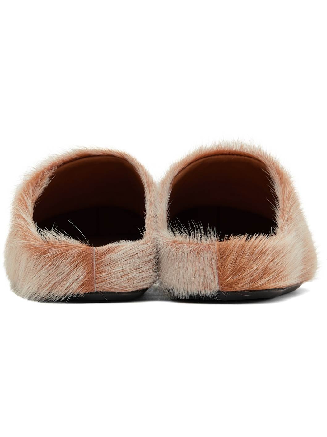 Off-White & Orange Fussbett Sabot Slip-on Loafers - 2