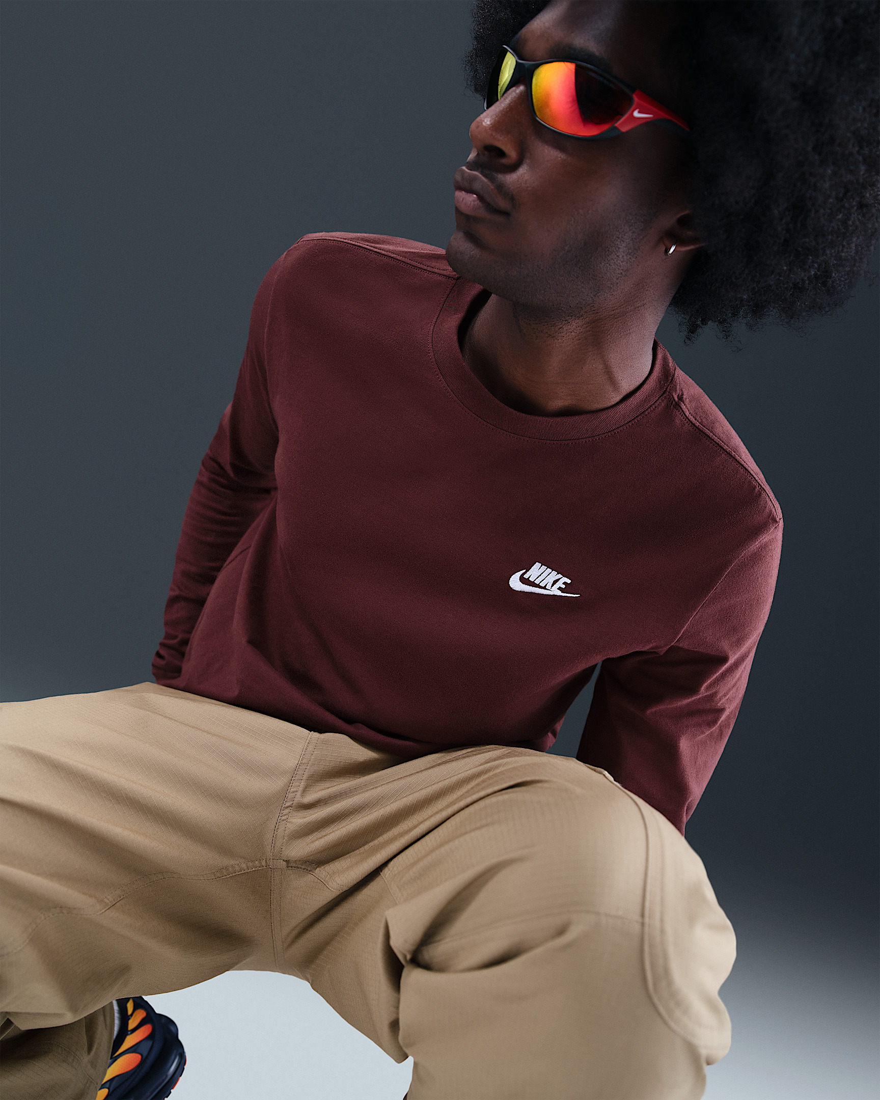 Nike Sportswear Club Men's Long-Sleeve T-Shirt - 3