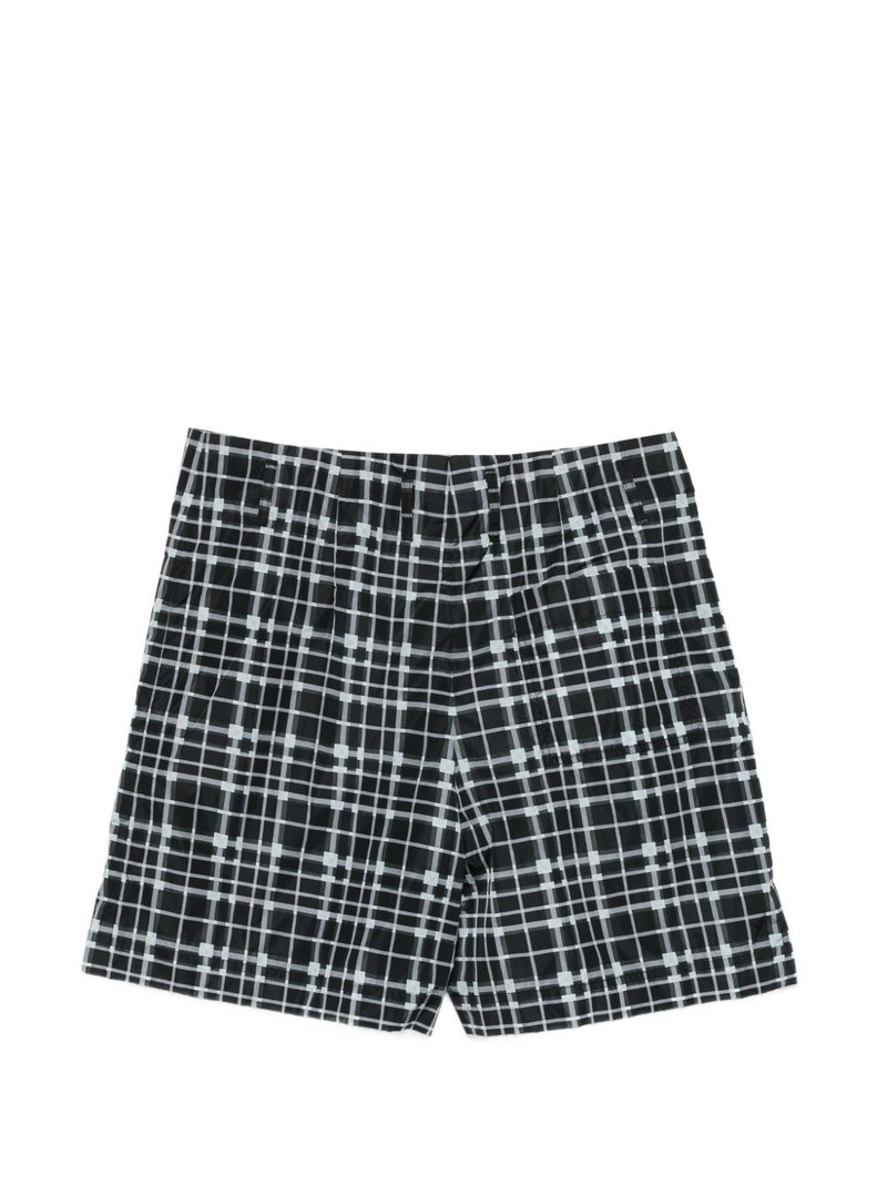 Lanvin plaid shorts outlook
