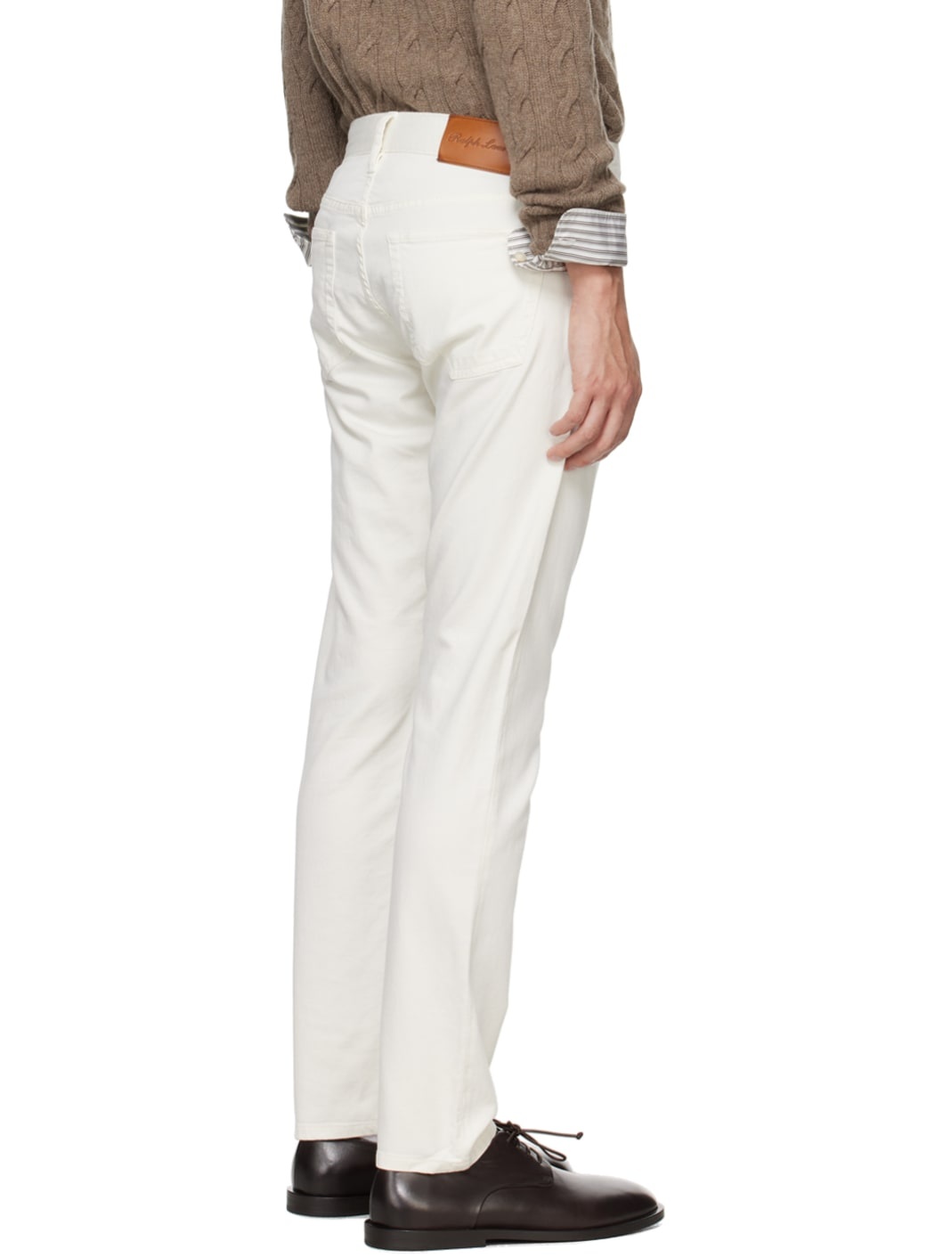 Off-White Slim-Fit Trousers - 3