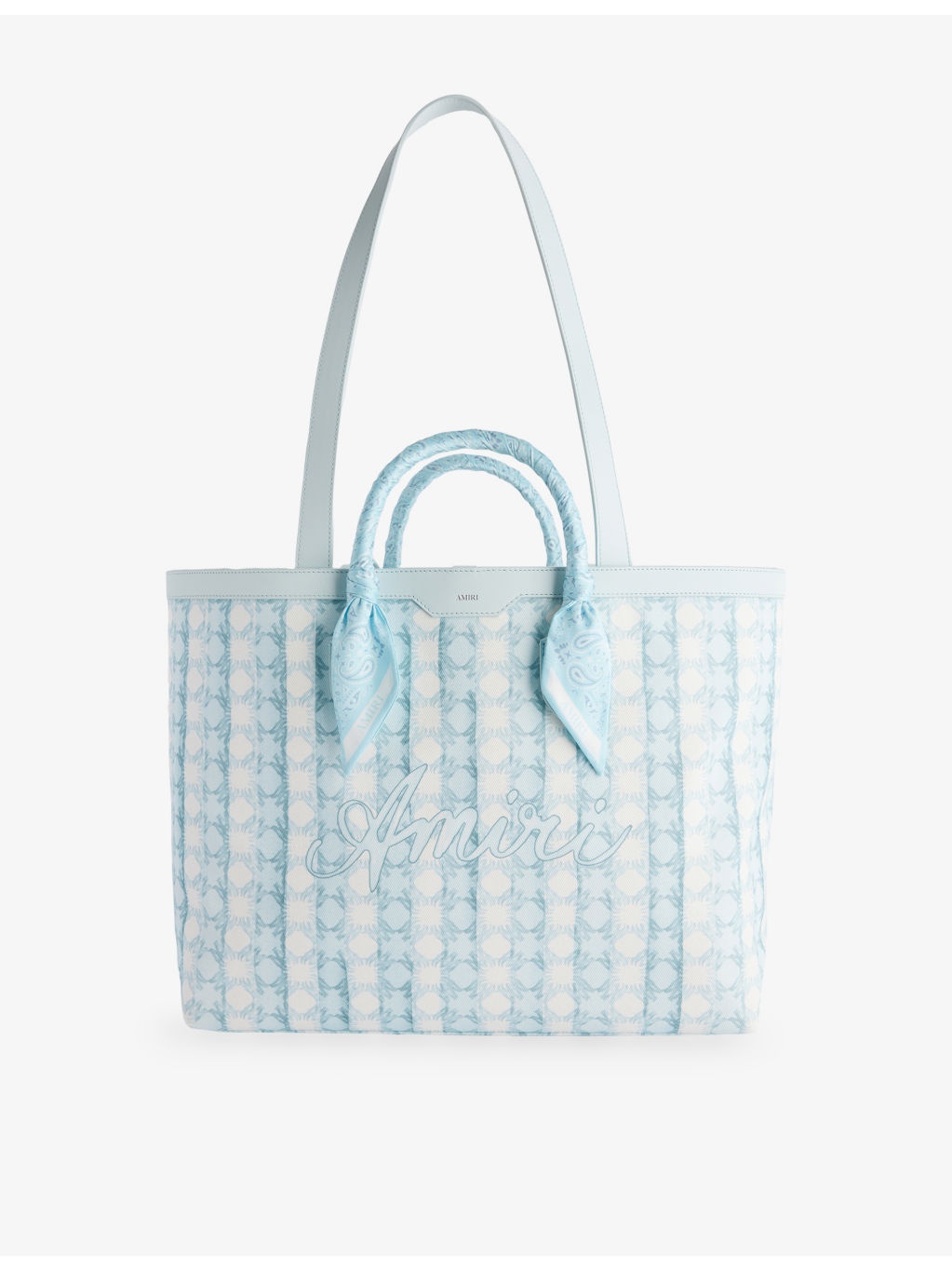 Script Woven Tote Bag - 1