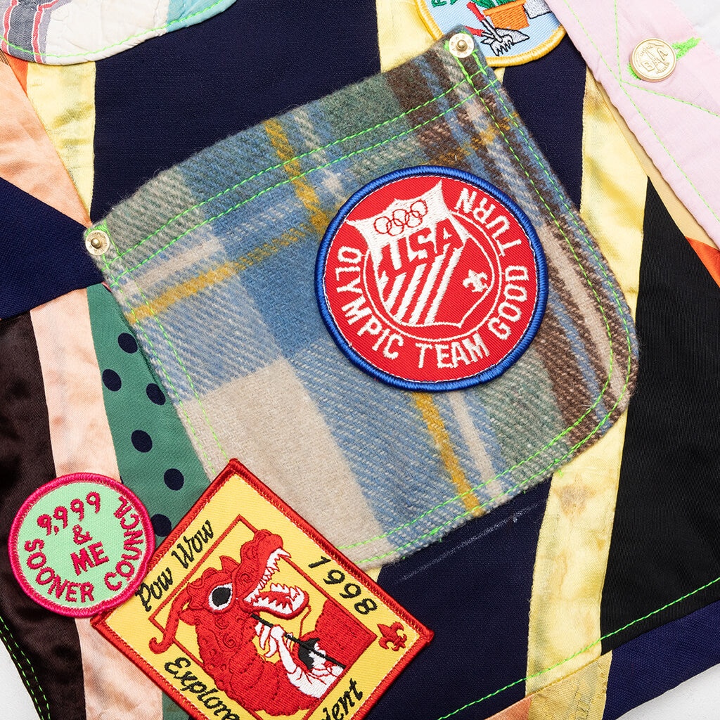 GENTLEMEN'S BLANKET JACKET - MULTI - 5