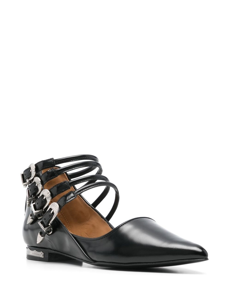 TOGA PULLA buckle-detailed ballet flats outlook