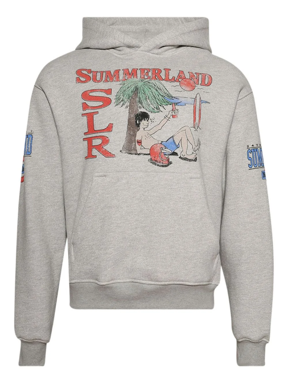 graphic-print hoodie - 1