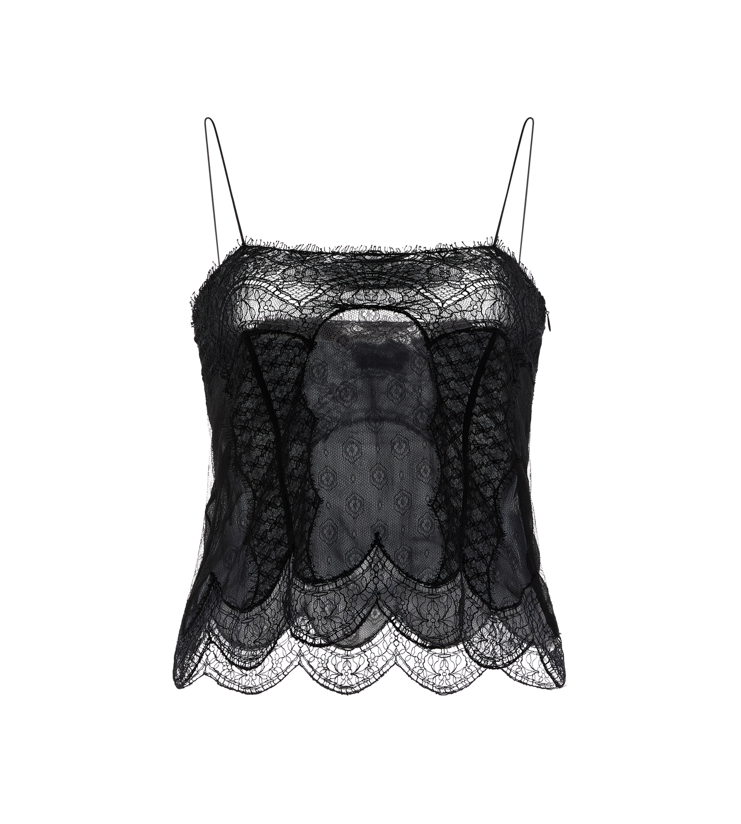 MICRODESIGN TATTOO LACE TOP - 1