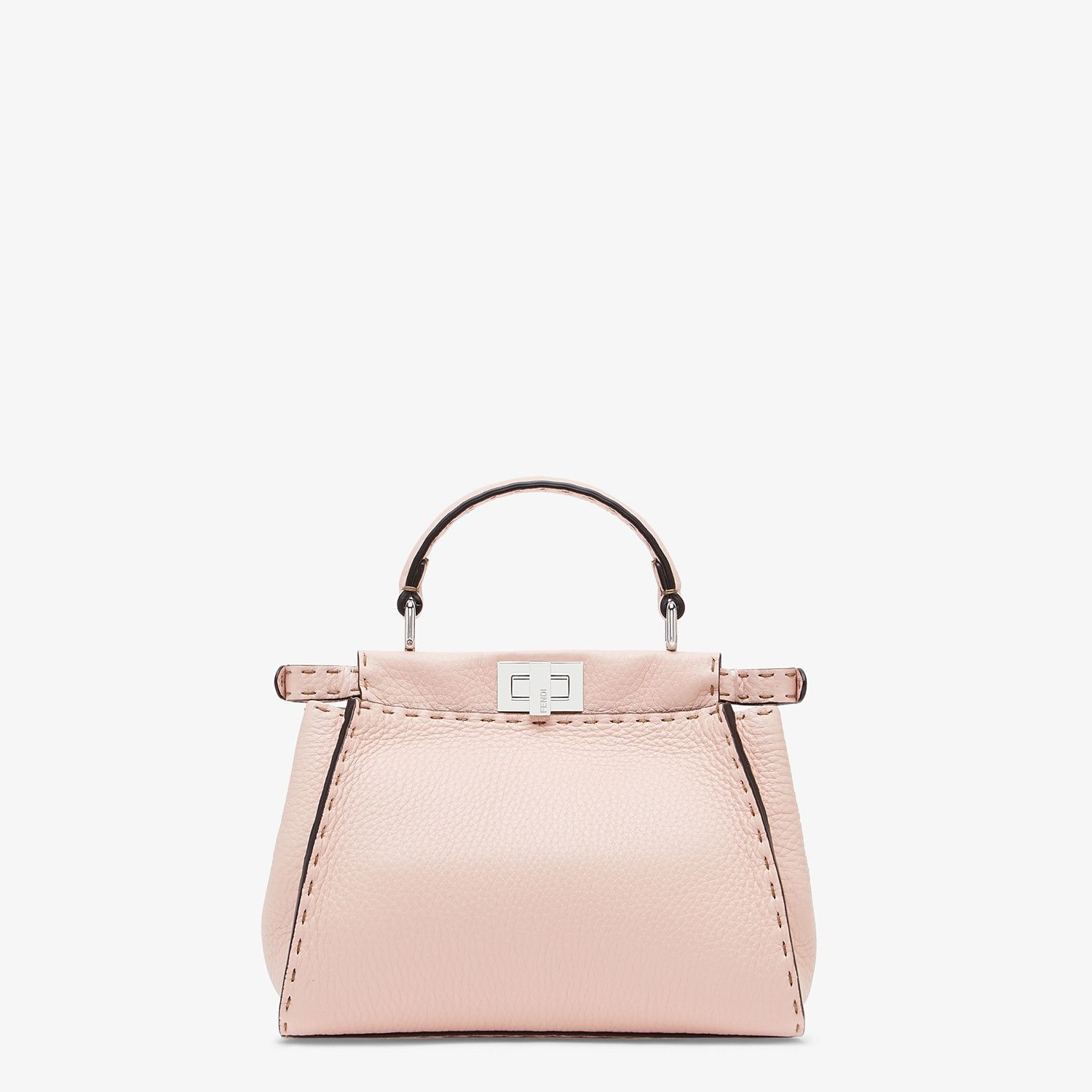 Pink leather bag - 3