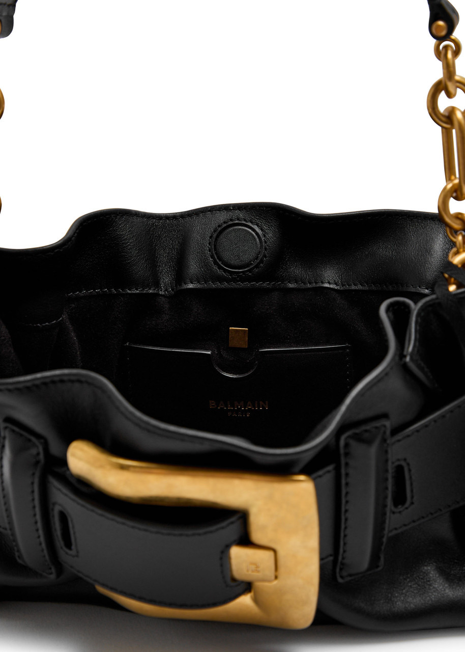 Balmain Anthem Mini Leather Shoulder bag - 4