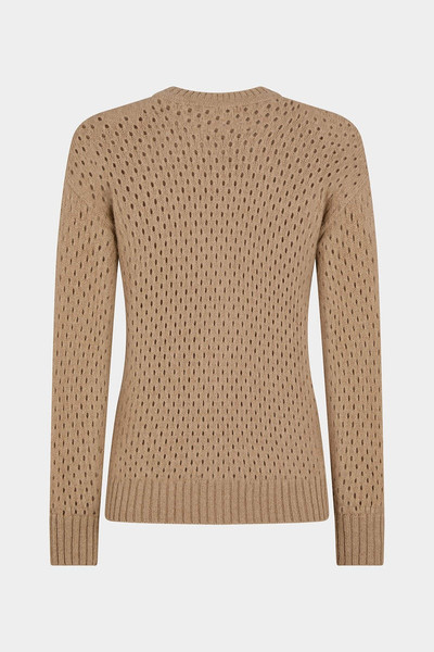 DSQUARED2 OPENWORK KNIT CREWNECK PULLOVER outlook