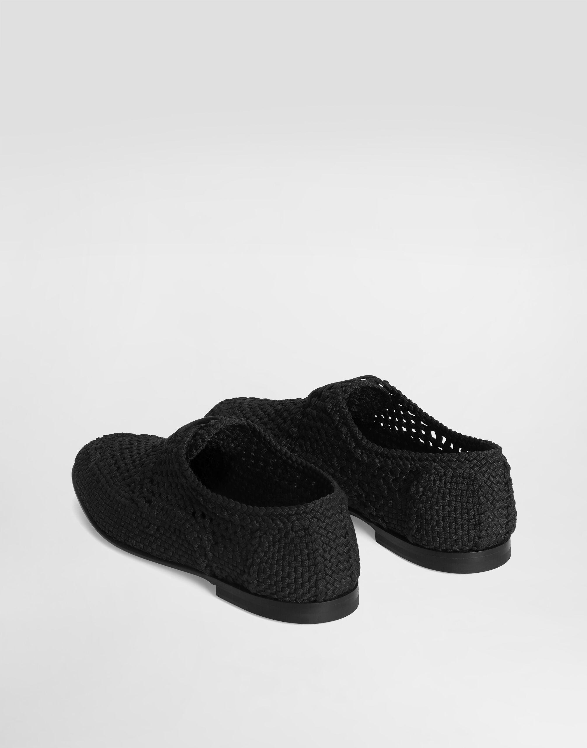 Woven fabric Derby shoes - 3