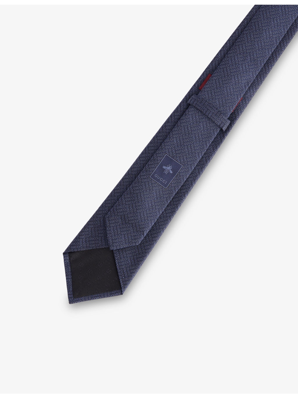 Brand-Woven Silk-Jacquard Tie - 4