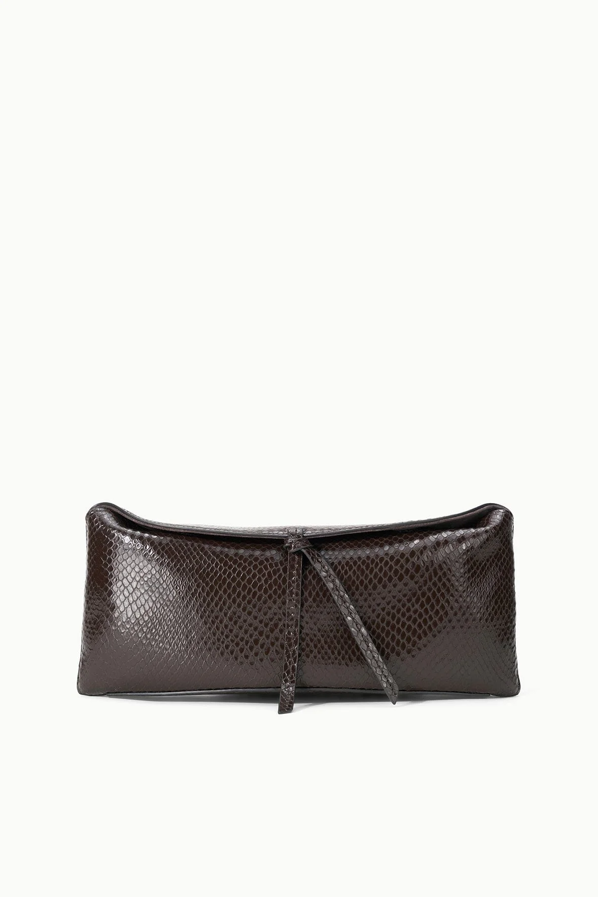 STAUD EVE CLUTCH ESPRESSO SNAKE - 1