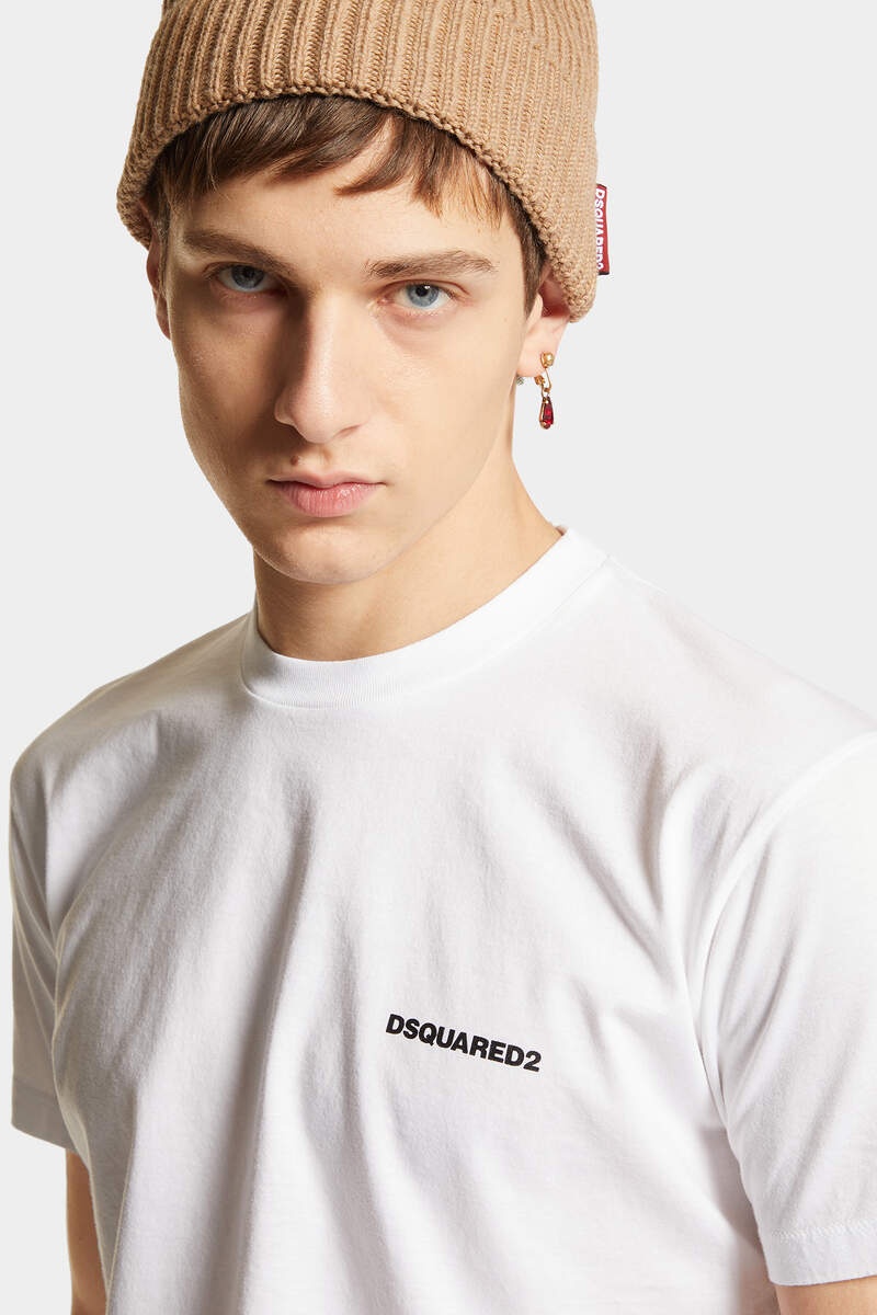 DSQUARED2 DSQUARED2 HORROR LODGE COOL FIT T-SHIRT | REVERSIBLE
