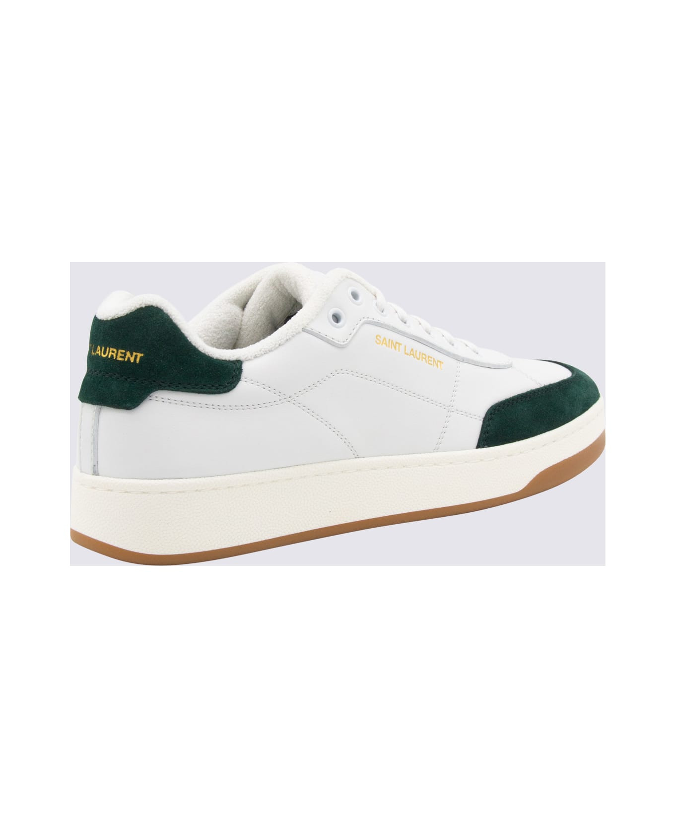White And Green Sneakers - 3