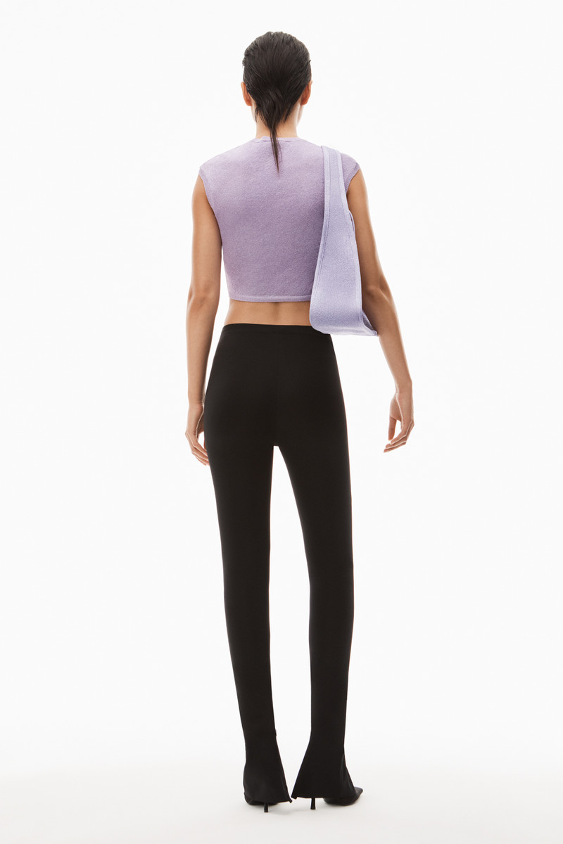 CROPPED TOP IN LUREX 4
