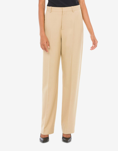 Moschino STRETCH GABARDINE TROUSERS outlook