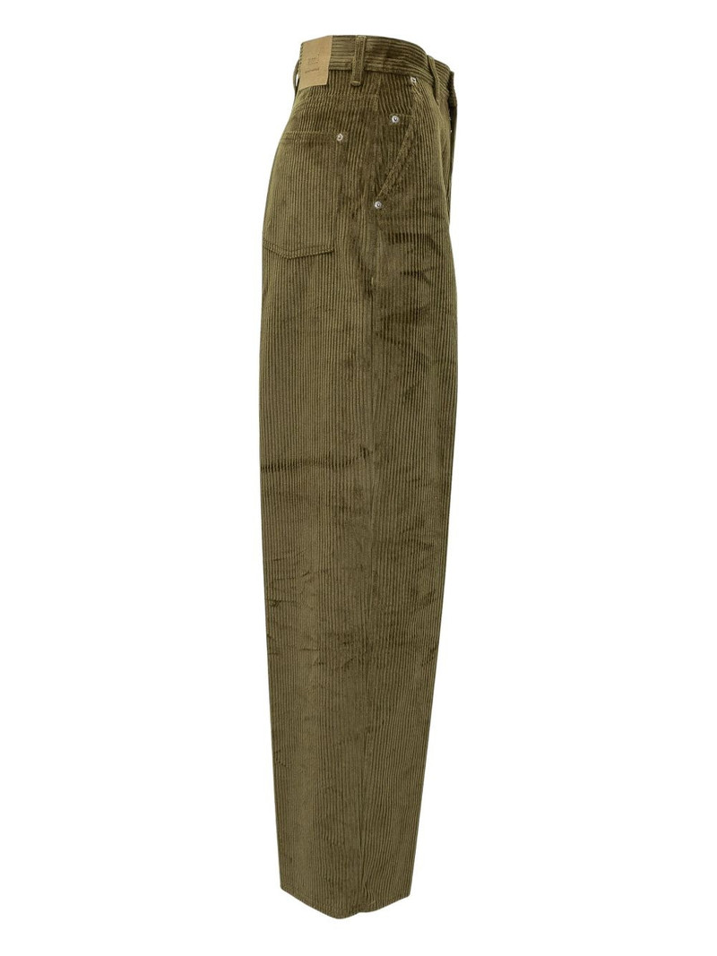 AMI Paris wide-leg corduroy trousers outlook