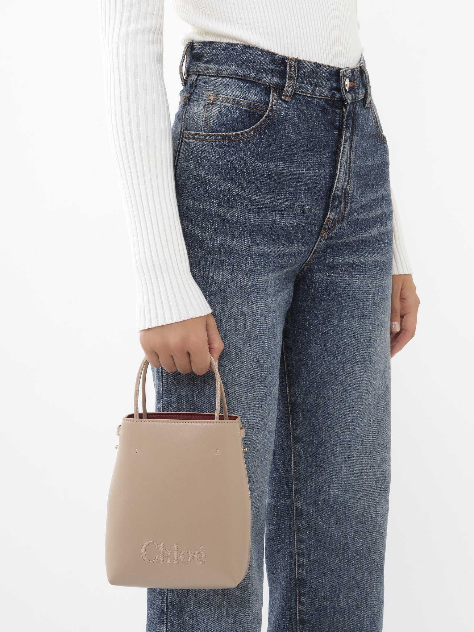 CHLOÉ SENSE MICRO TOTE BAG - 7