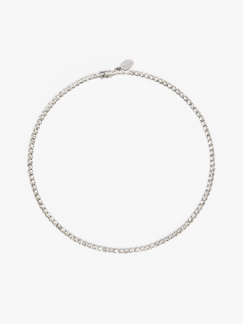 LODOLA Rhinestone-adorned tennis necklace 1