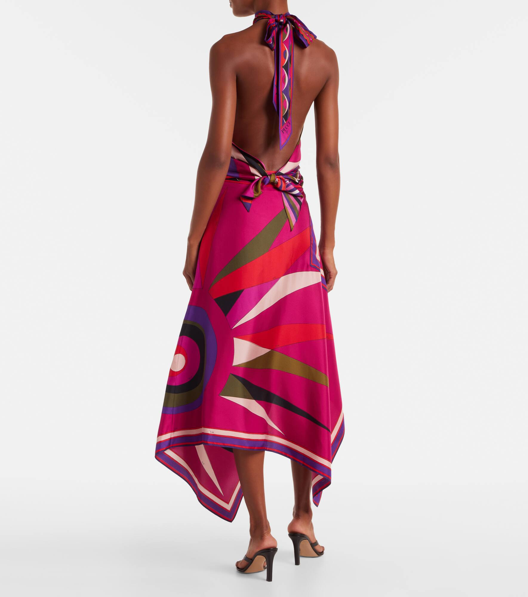 Iride silk satin top - 3