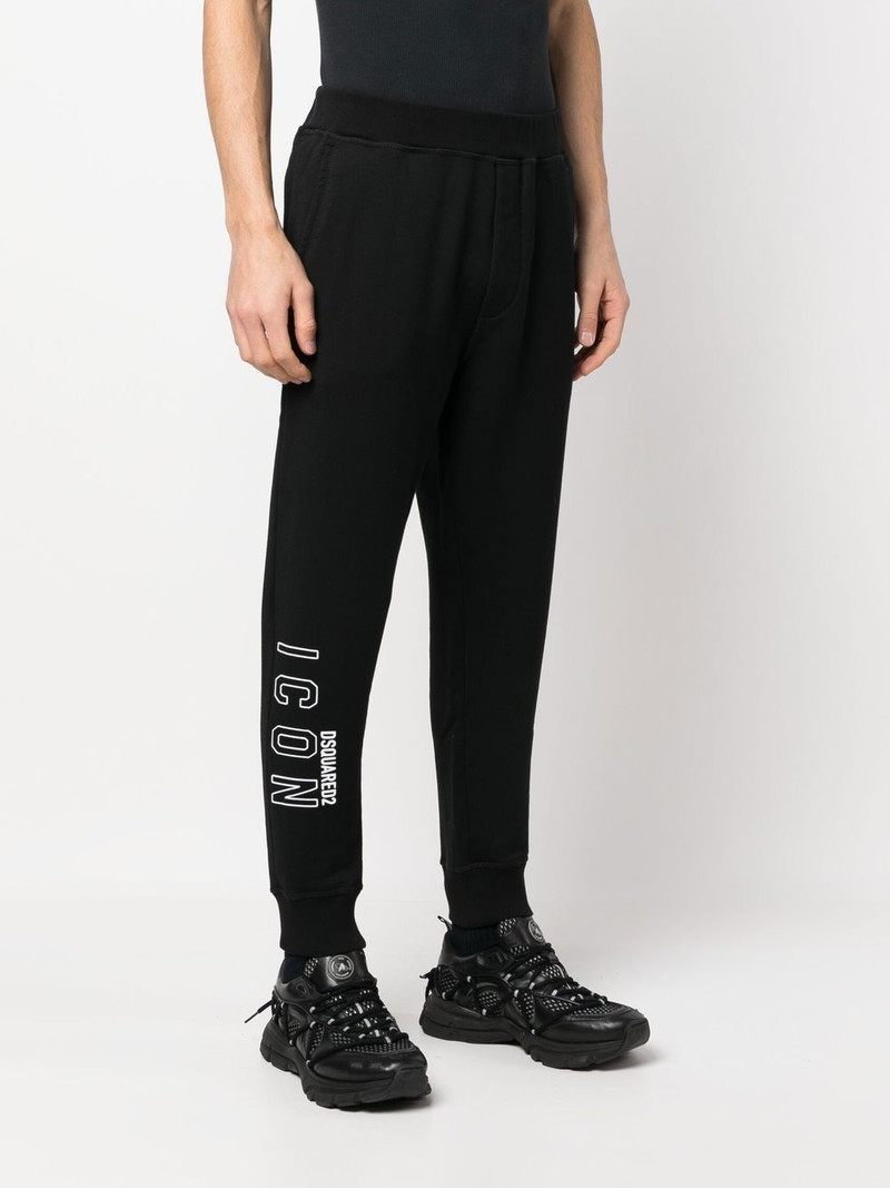 Icon logo-print track pants 4