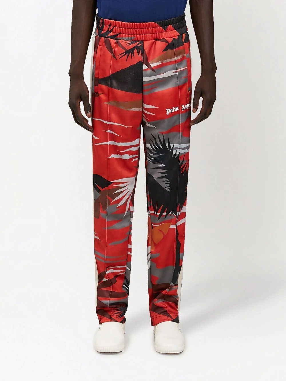 Hawaii-print track pants - 3