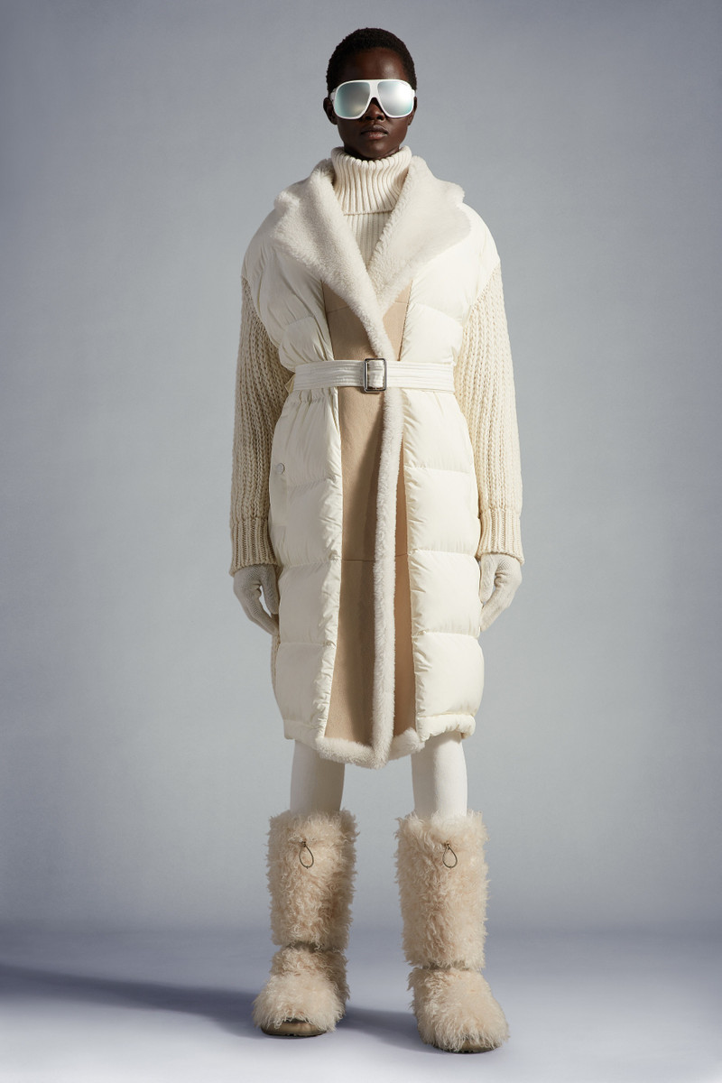 Moncler Padded Wool Cardigan outlook