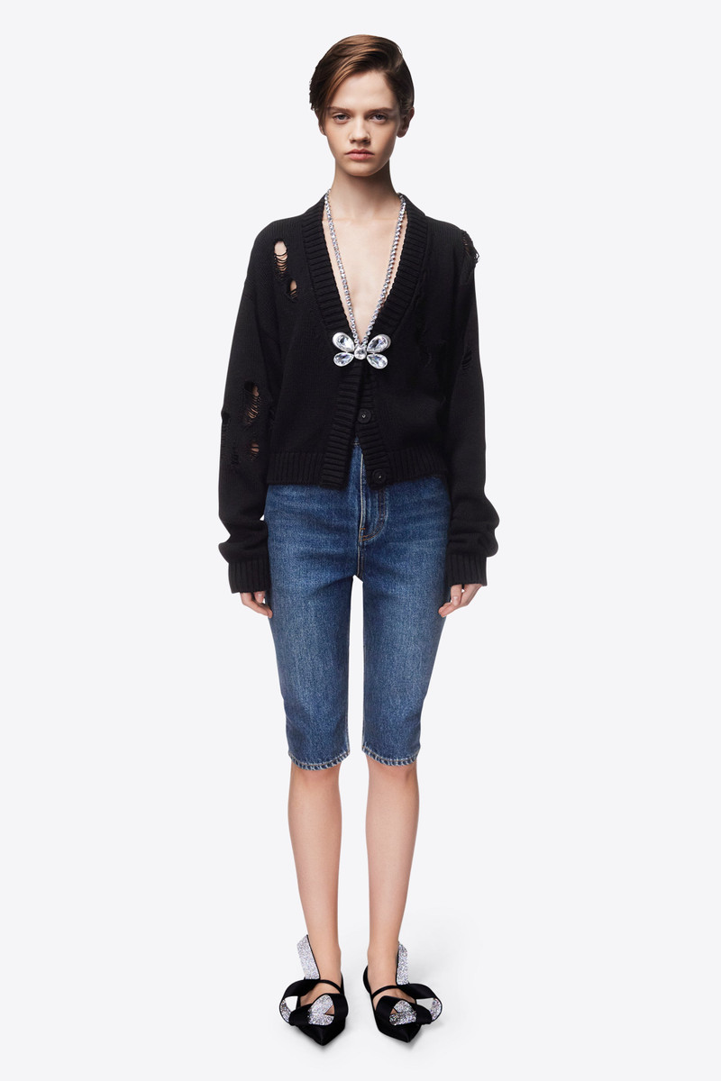 CRYSTAL BUTTERFLY CARDIGAN 4
