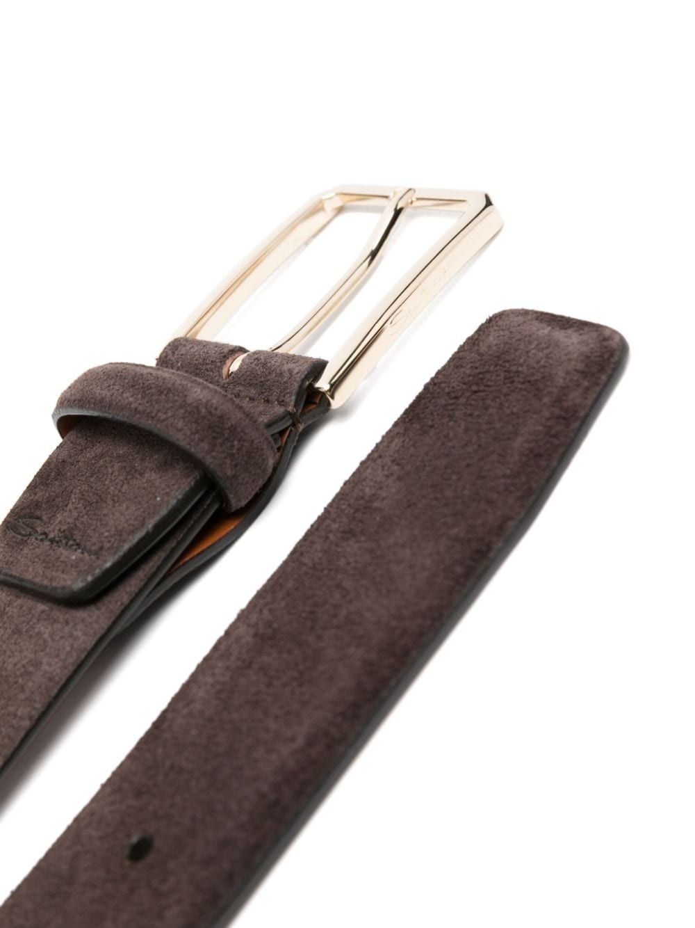 adjustable suede belt - 2