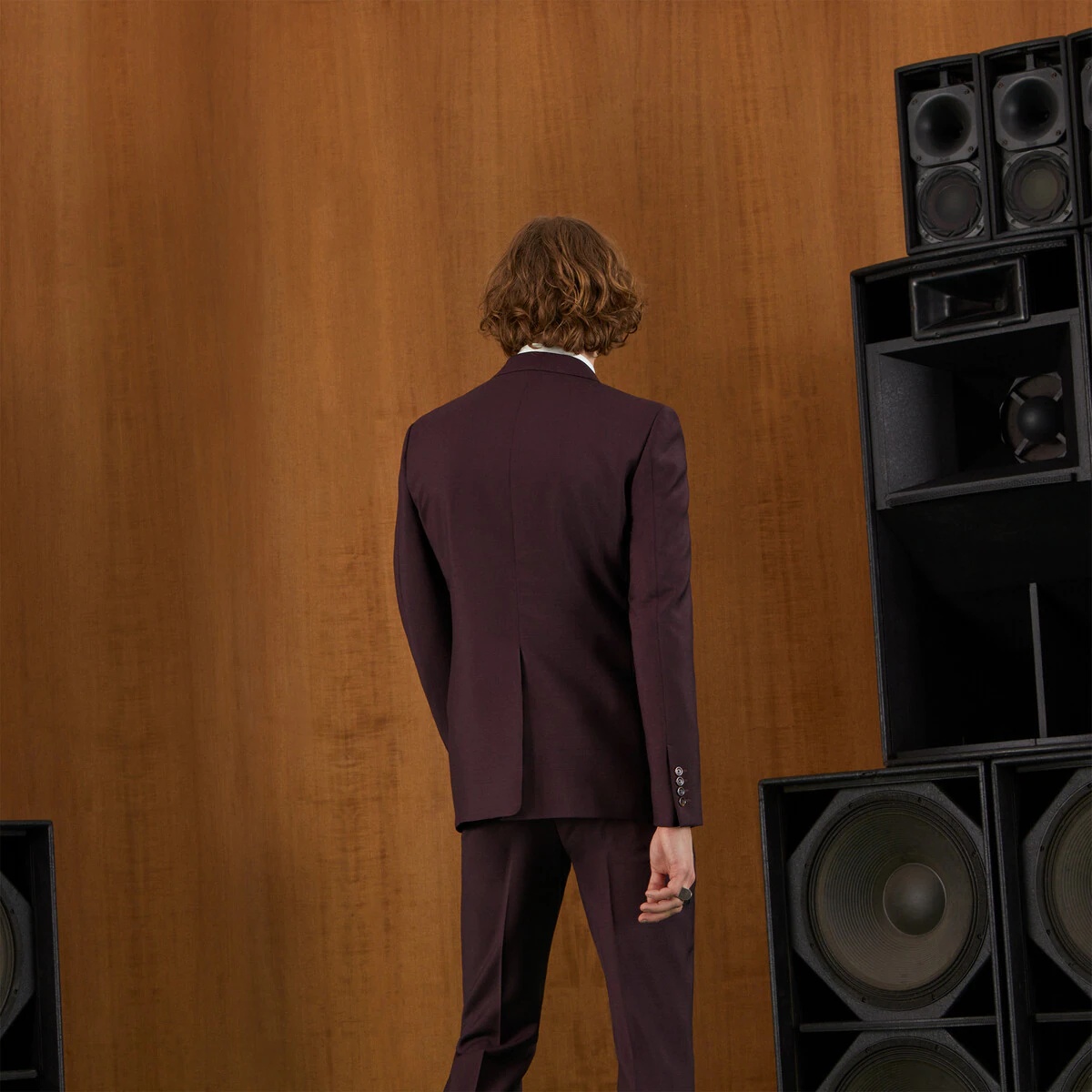 Mohair wool formal suit - 8