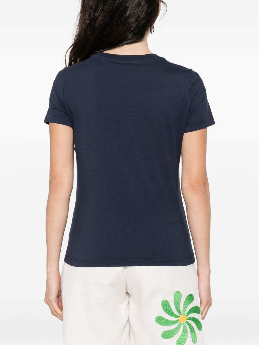 floral-print T-shirt - 4