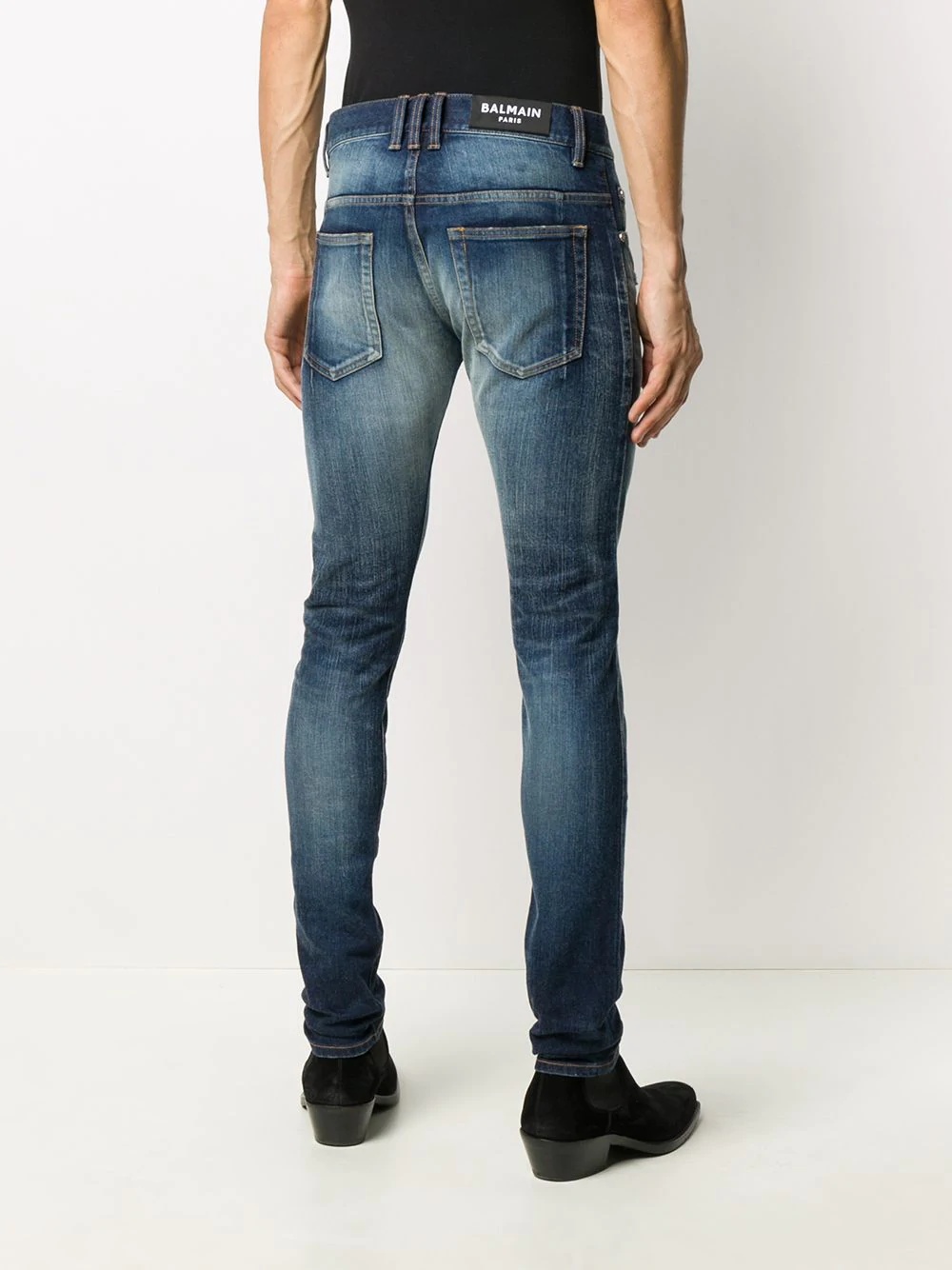 Selvedge skinny-fit jeans - 4