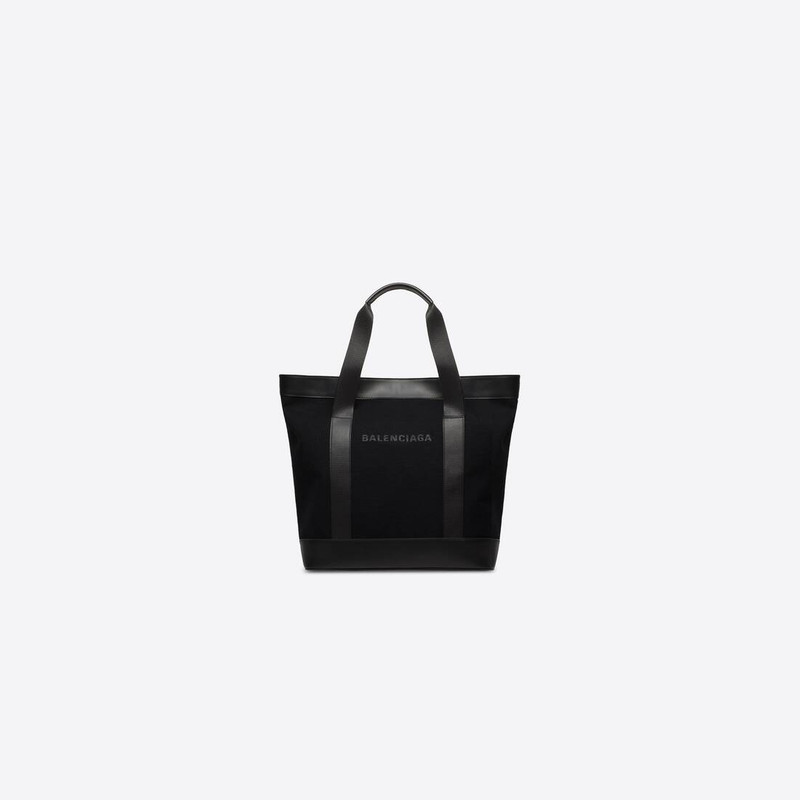 Men's Navy Tote in Black 1
