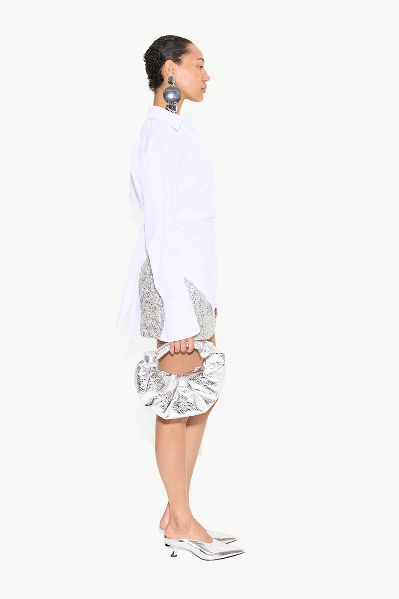 Sequin Dizzy Skirt In Iridescent 4