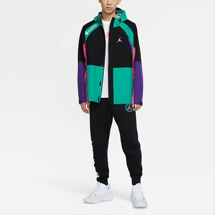Air Jordan Winter Utility Gore-tex Casual Sports Hooded Jacket Black CT3339-010 - 3