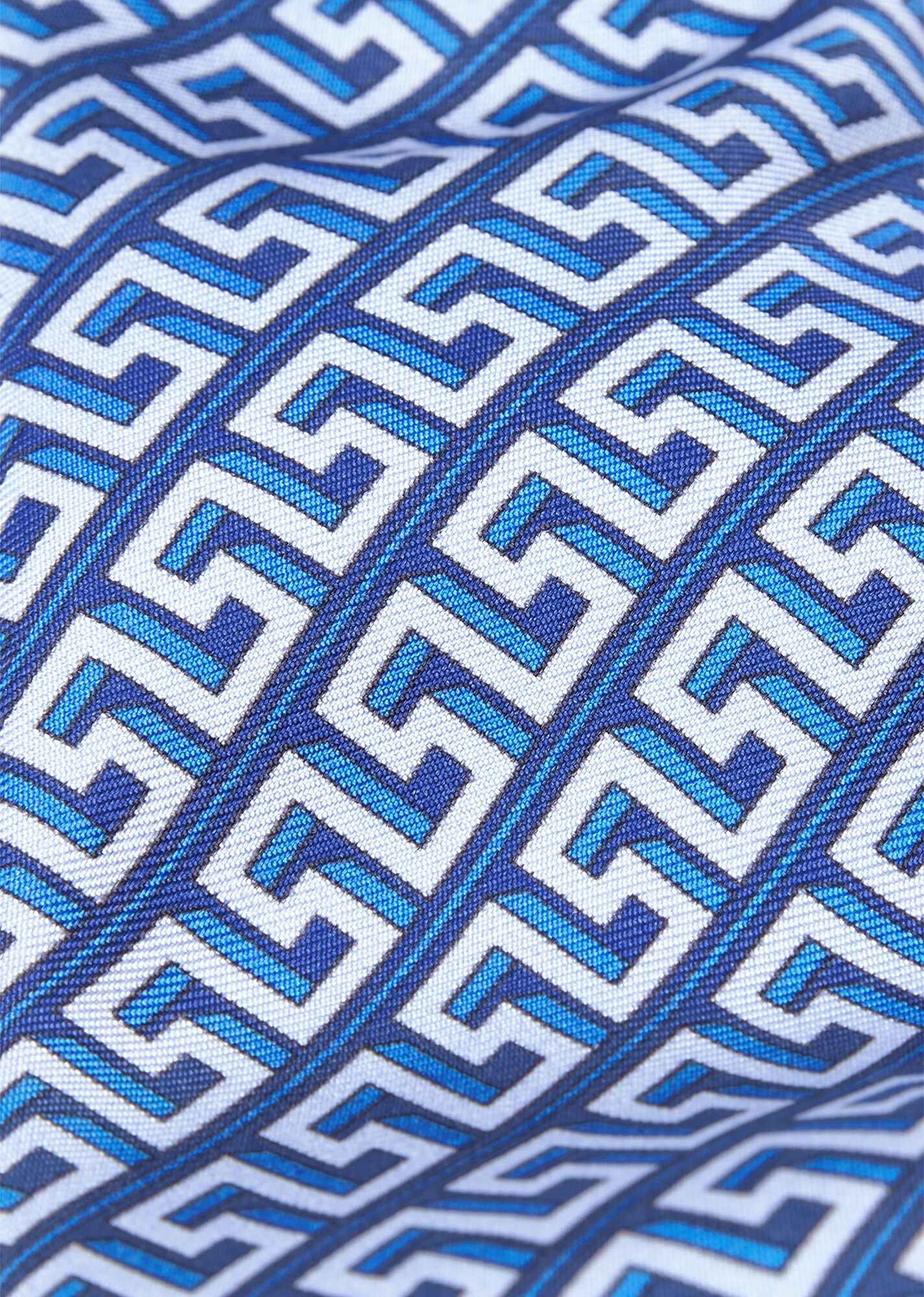 Greca Print Silk Tie - 2