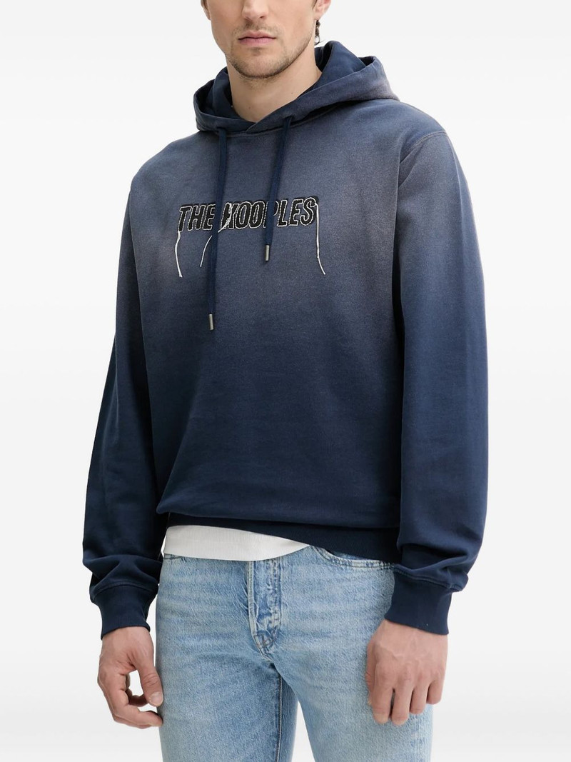 faded-effect hoodie 1