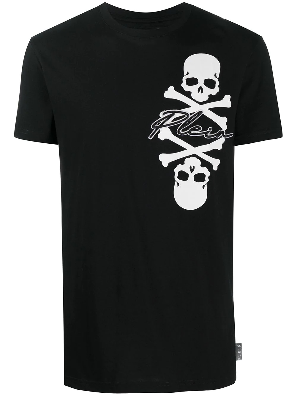 round neck SS skull T-shirt - 1