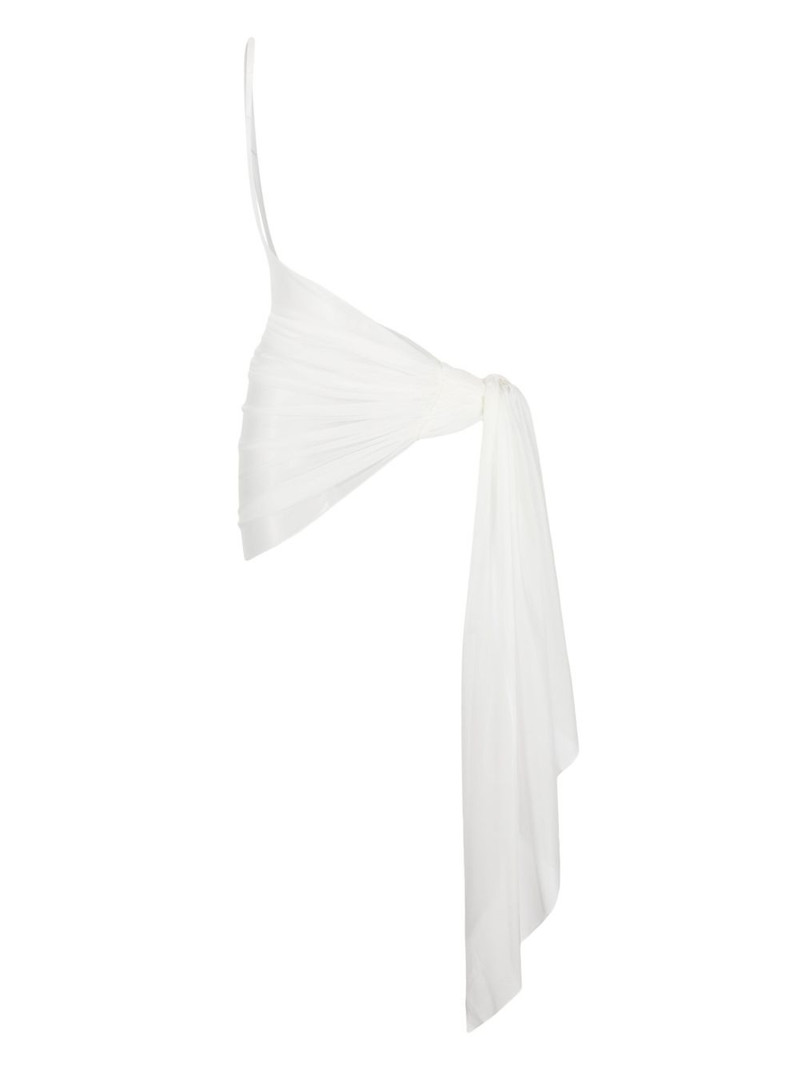 one-shoulder sheer pareo 1
